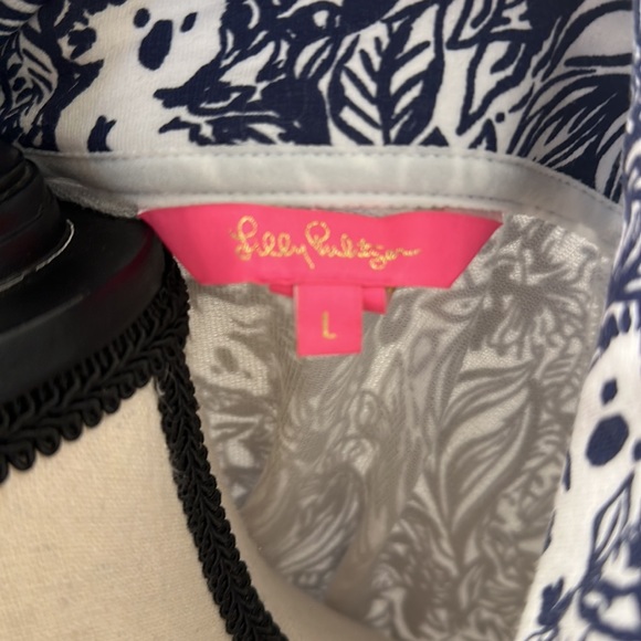 Like New Lilly Pulitzer Popover - Picture 4 of 4